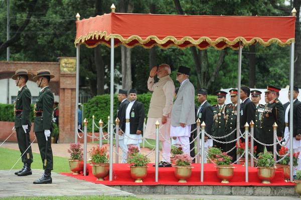 PM Narendra Modi visits Kathmandu