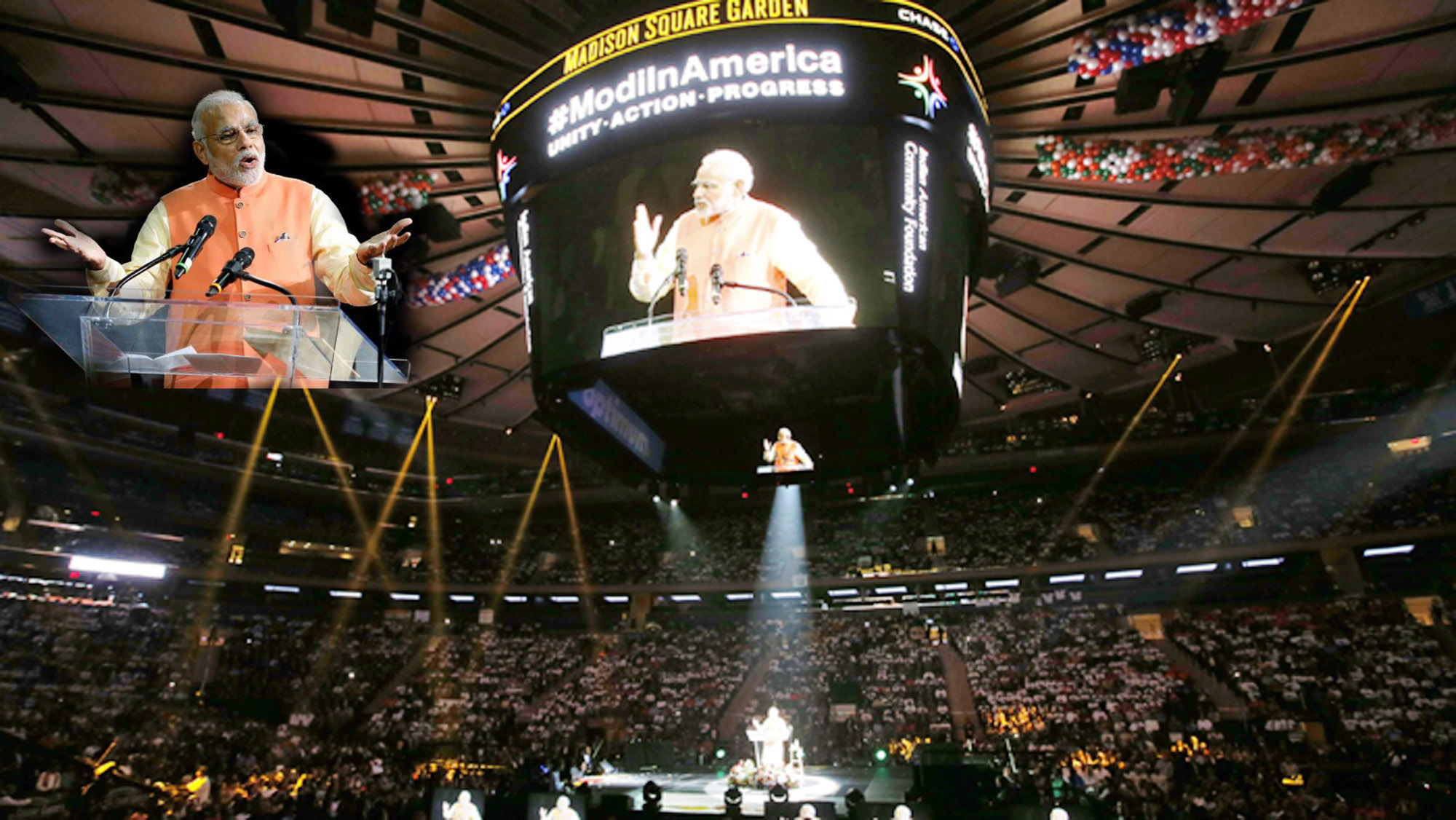 PM’s address to Indian Community at Madison Square Garden, New York