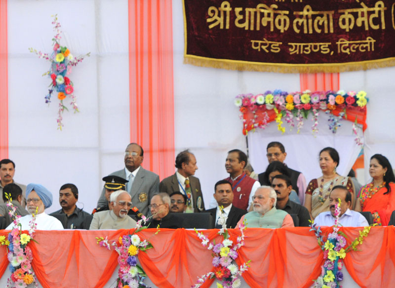 Dussehra celebrations at Subhash Maidan, on the occasion of Vijay Dashmi