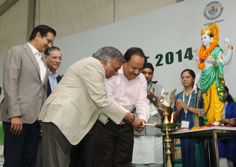 Dr. Harsh Vardhan  inaugurating  Arogya Expo ‘Health Mela on AYUSH’