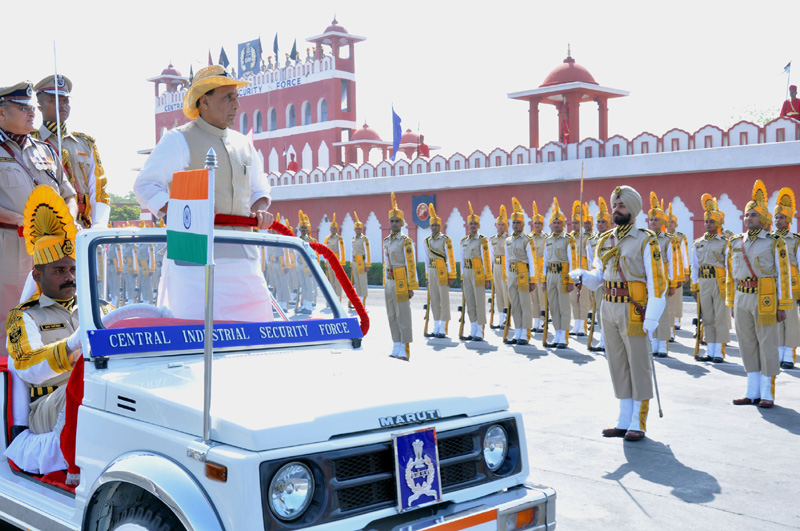 Congratulates CISF on 46th Raising Day-Rajnath Singh