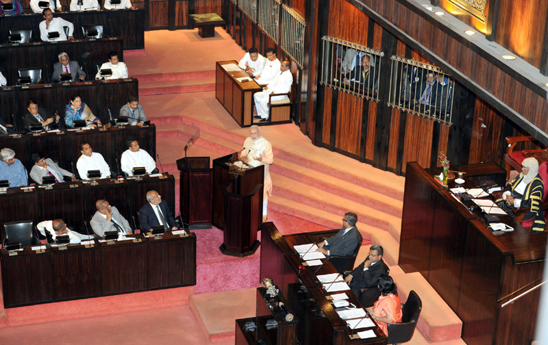PM Modi  Address to the Sri Lankan Parliament