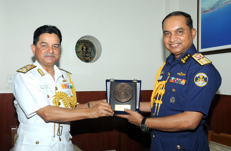 Indian Coast Guard -BCG High Level Meeting