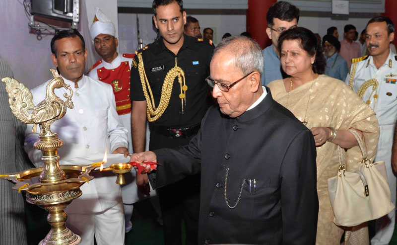President, Shri Pranab Mukherjee inaugurate the Food Festival on the occasion of Gandhi Jayanti,