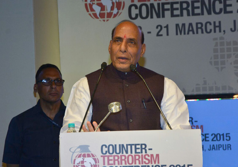 Terrorists trying to erase Diversity & destabilize Democracy :Raj Nath